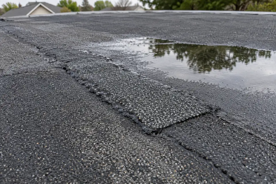 How much does it cost to repair a flat roof?