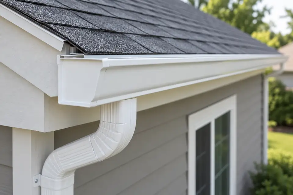 Should you replace gutters with a new roof?
