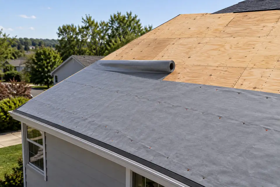 Roof decking and underlayment: what they are and cost