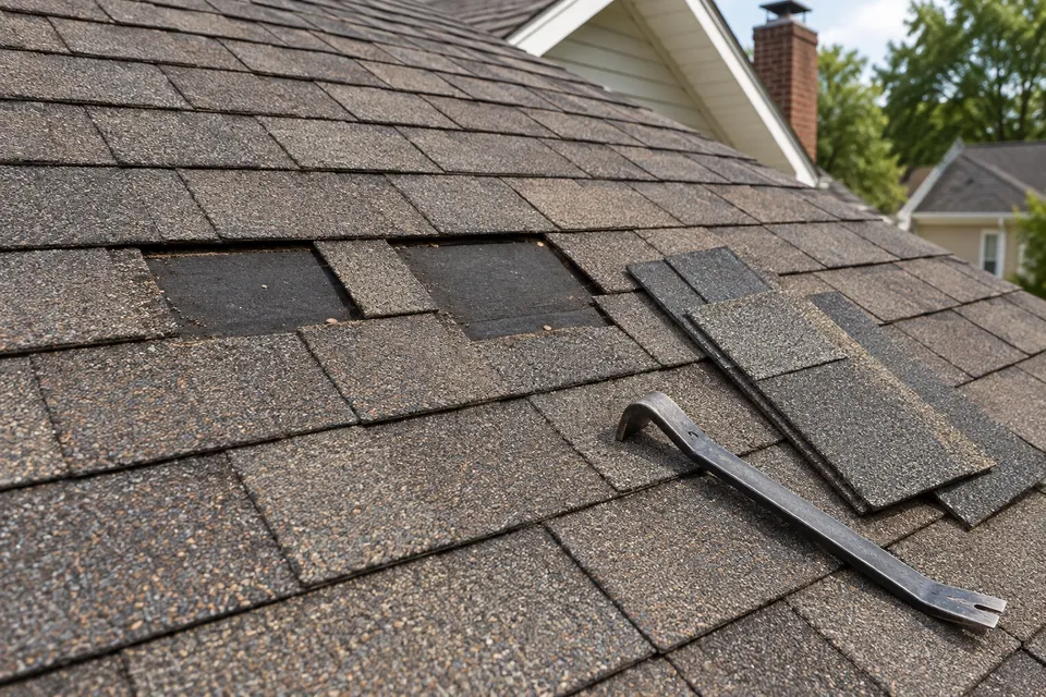 How much does it cost to replace missing shingles?