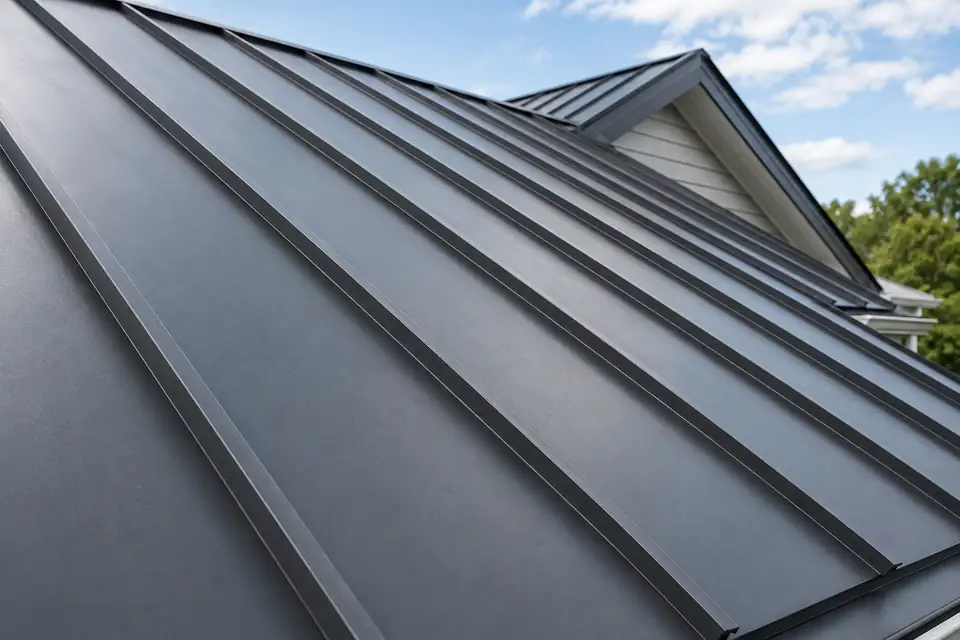 Standing seam vs exposed-fastener metal roofs